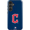 MLB Cleveland Guardians - Solid Distressed Galaxy S25 Impact Case